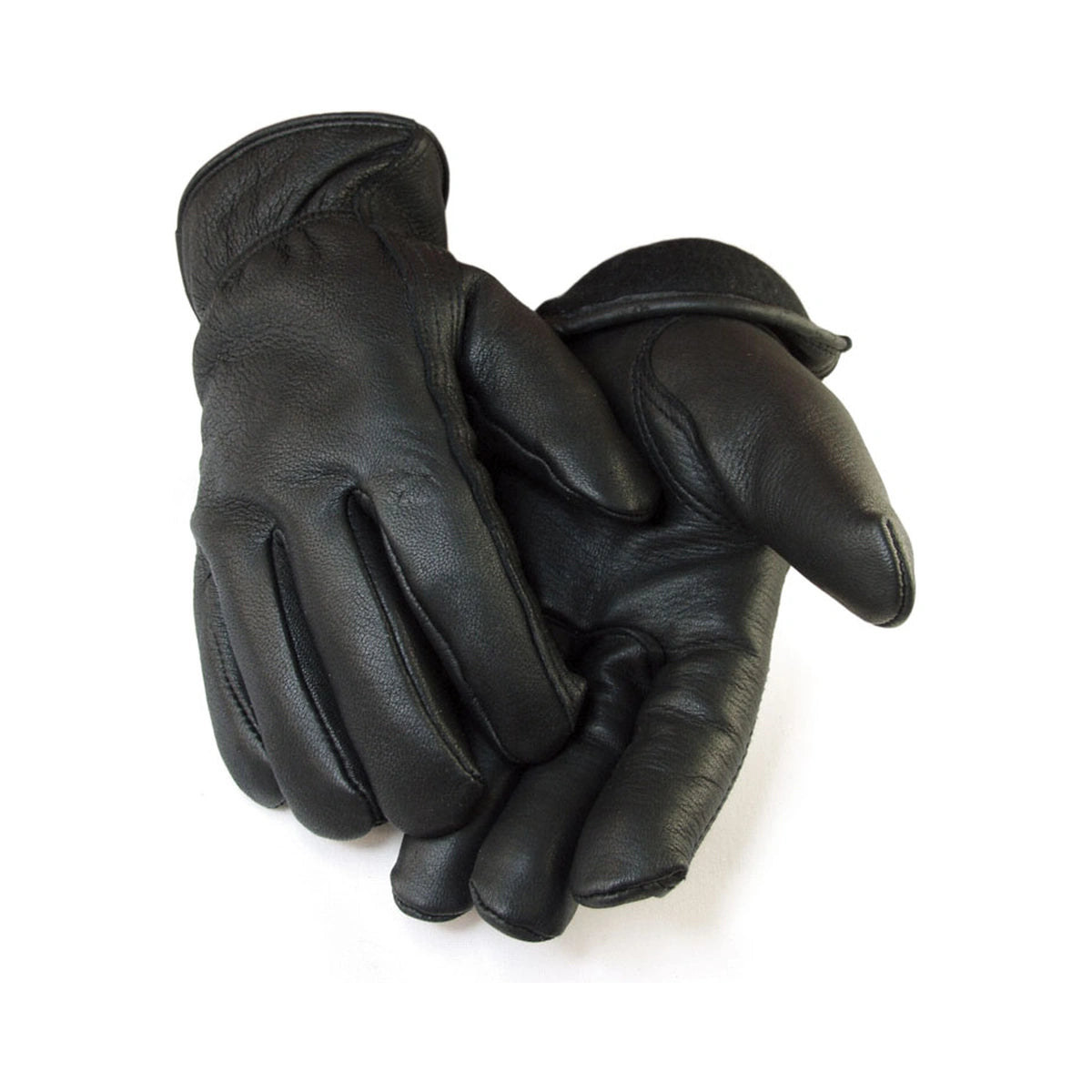 Deerskin Winter Gloves - Black or Chestnut