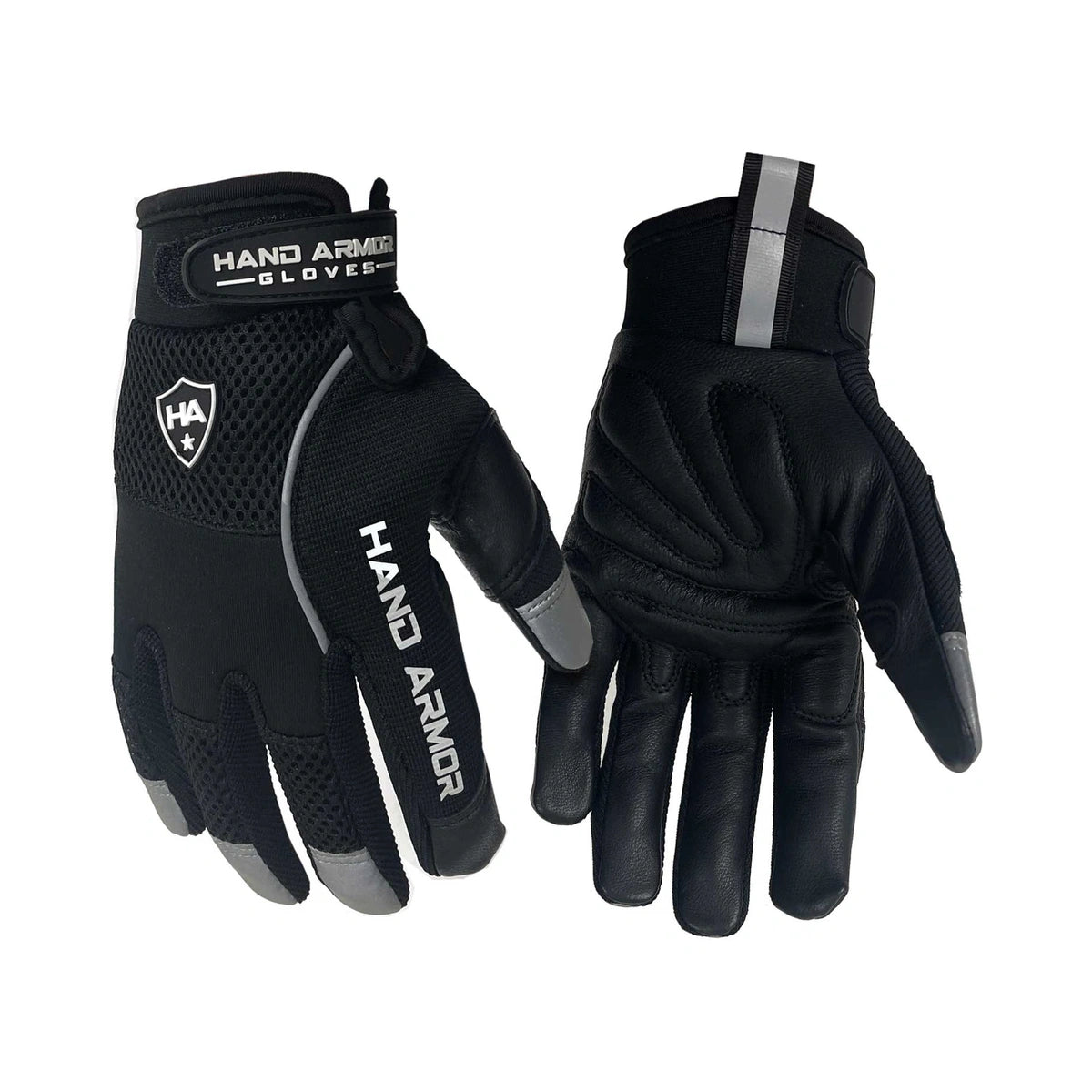 Goatskin leather gloves
