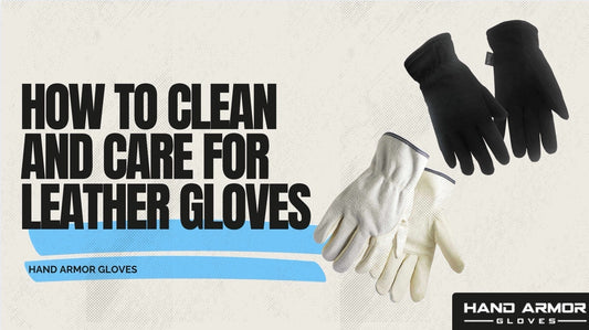 How to Clean and Care for Leather Gloves