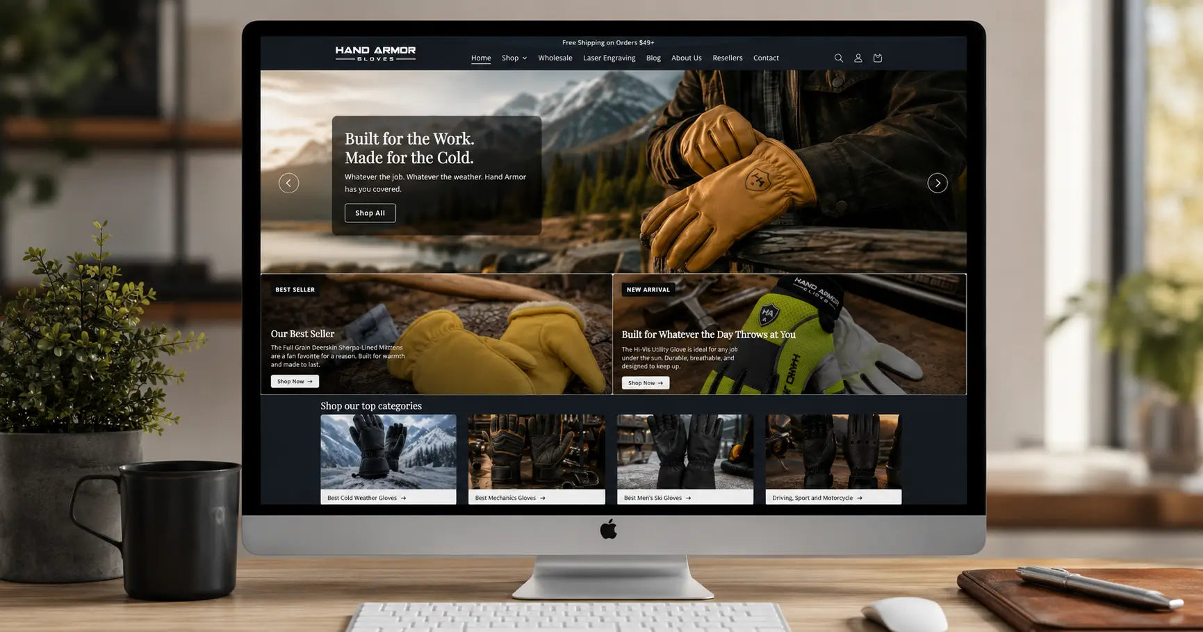 Hand Armor Gloves Launches Redesigned Website, Expanding Access to Premium Leather Gloves and Mittens for Every Season