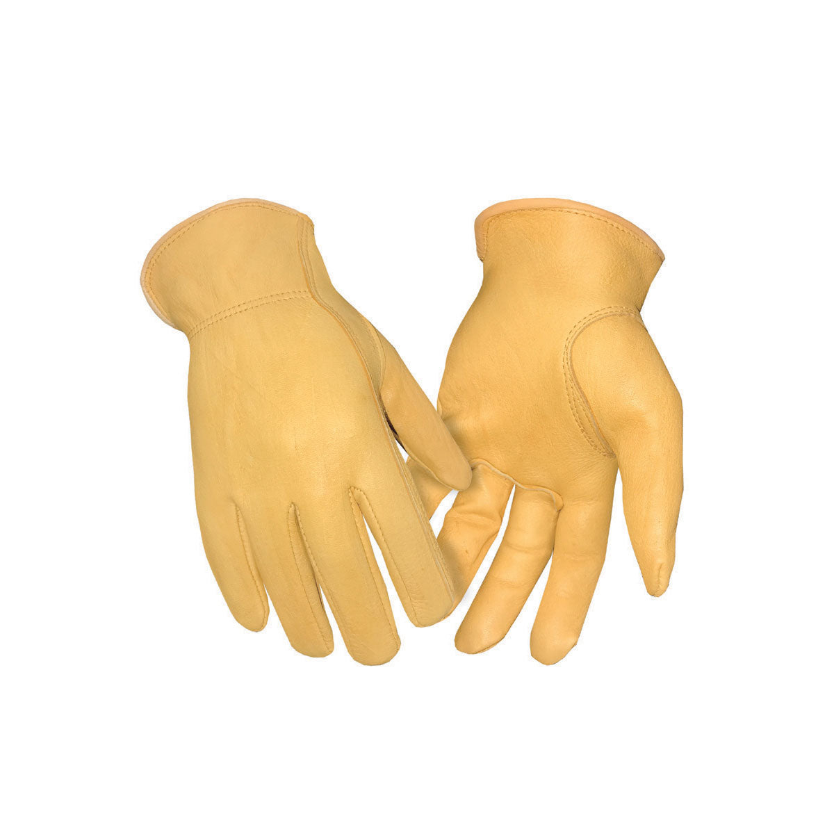 Premium Work Grade Deerskin Gloves, Tan