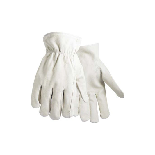Pigskin leather driver gloves, unlined, with keystone thumb