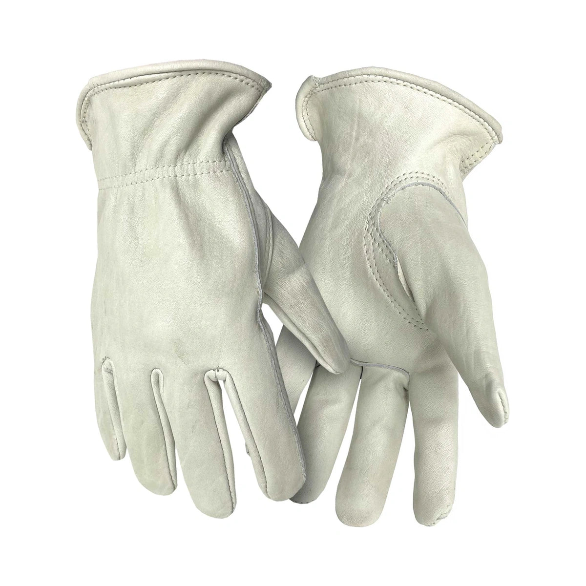 Cowhide driver gloves, with work grade leather