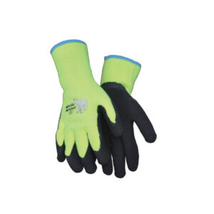 Hand Armor Gloves | Latex Coated Work Gloves - Crinkled Foam Latex Winter Lined Gloves